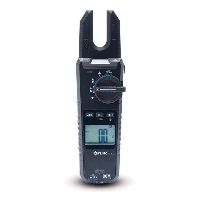 FLIR VT8 Continuity and Current Tester, 1000V/ 200A with Open Jaw