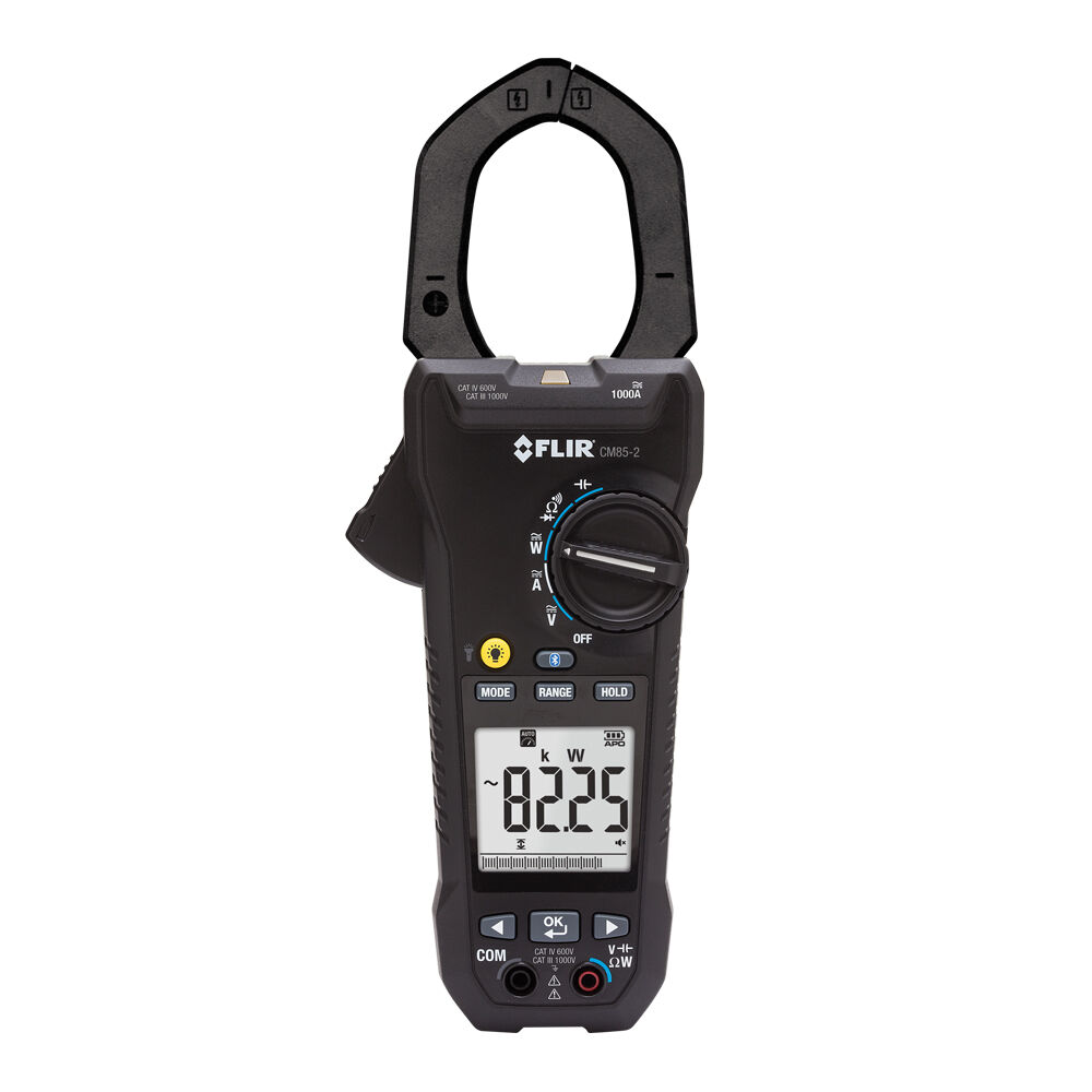 FLIR CM85-2 1000A, True RMS Power Clamp Meter with Wireless METERLiNK