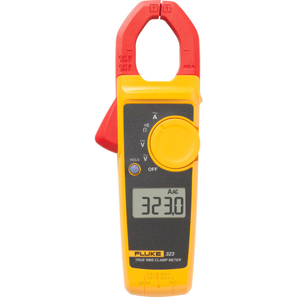 Fluke 323 400A AC True-rms Clamp Meter