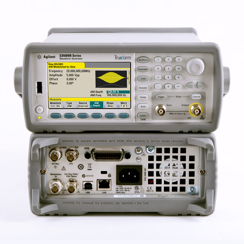 Keysight 33511B Waveform Generator, 20MHz, 1 Channel with Arb