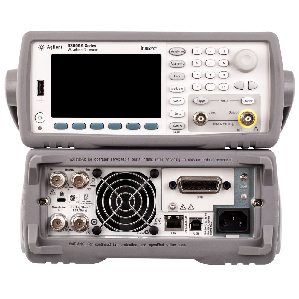 Keysight 33612A Waveform Generator, 80MHz, 2 Channel