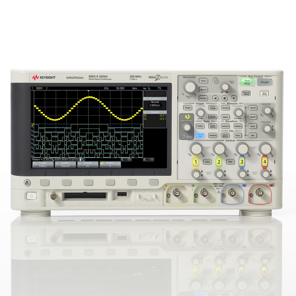 Keysight DSOX2024A Oscilloscope, 4-Channel, 200MHz