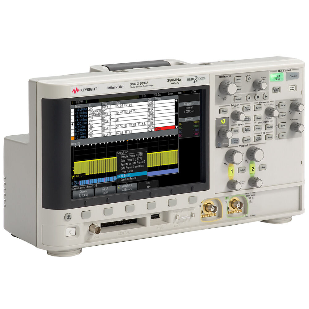 Keysight DSOX3032A Oscilloscope, 2-Channel, 350MHz