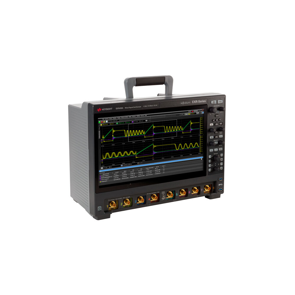 Keysight EXR408A Infiniium EXR Series Real-Time Oscilloscope, 4 GHz, 8 Channel