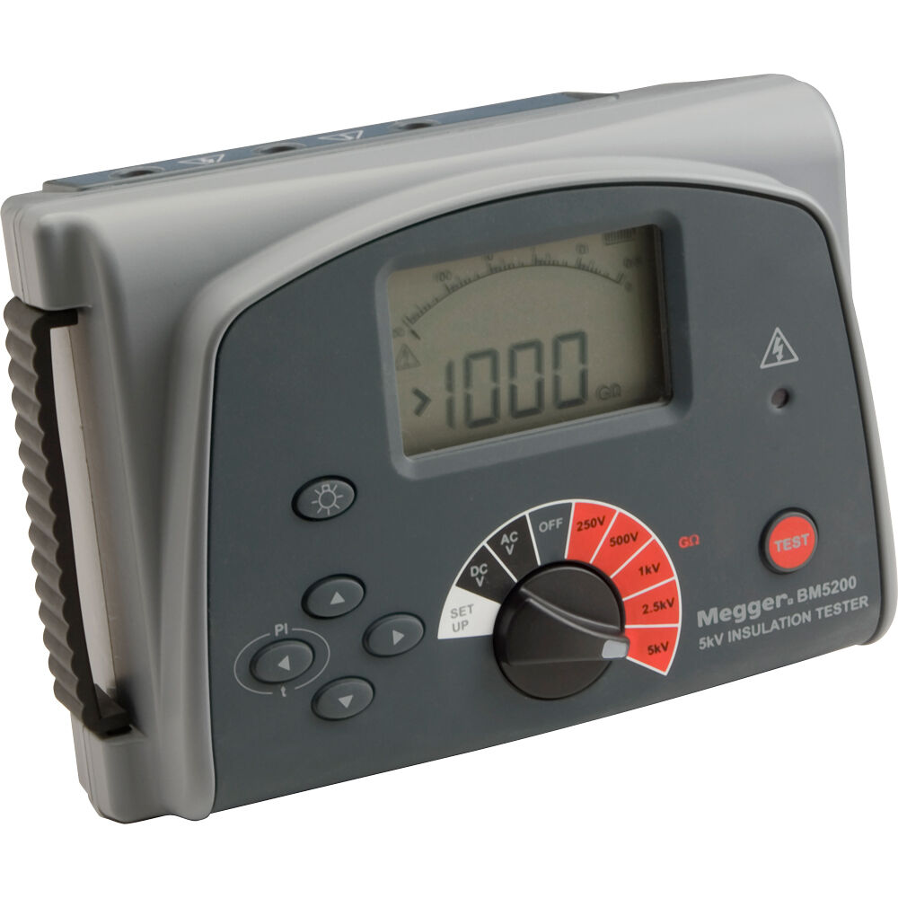 Megger BM5200 Contractor 5kv Insulation Tester