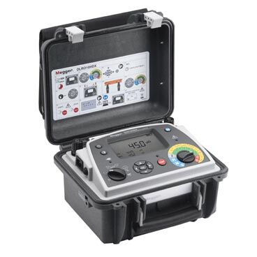 Megger DLRO-10HDX Digital Low Resistance Ohmmeter, No Lead Set