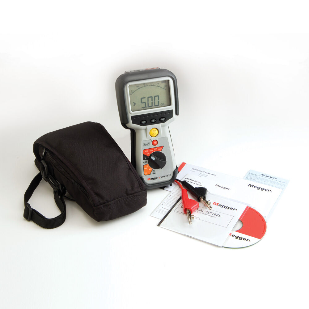 Megger MIT410/TC/3 Multi-Purpose Meter for CATV Telephone Industry