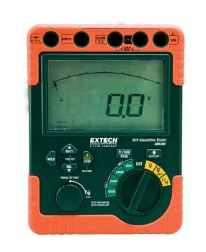 Extech 380395 High Voltage Insulation Tester, 120V