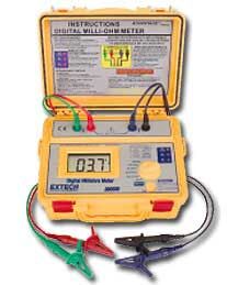 Extech 380580 Battery Powered Milliohmmeter