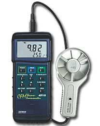 Extech 407113 Metal Vane Anemometer with NIST Certificate
