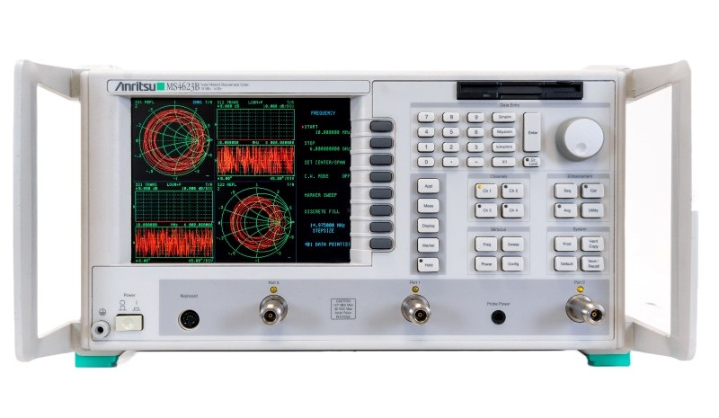 Used Anritsu MS4623B Vector Network Analyzer, High Speed Time Domain, 10MHz to 6GHz