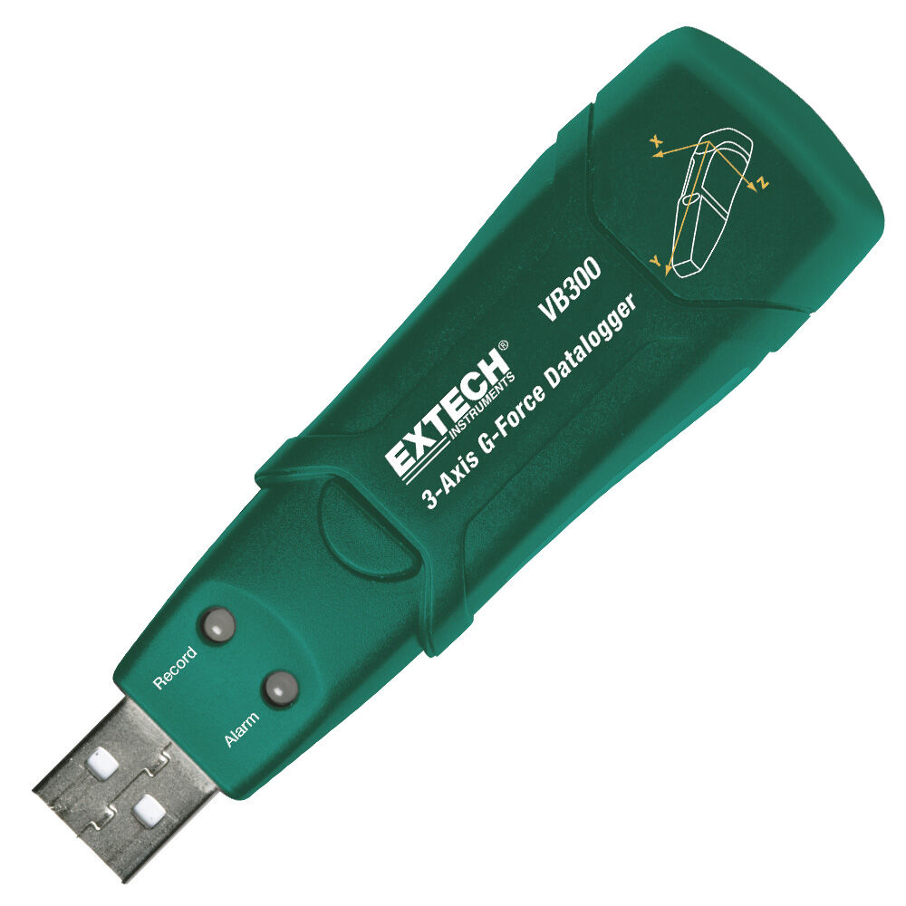 Extech VB300 3-Axis G-Force USB Datalogger