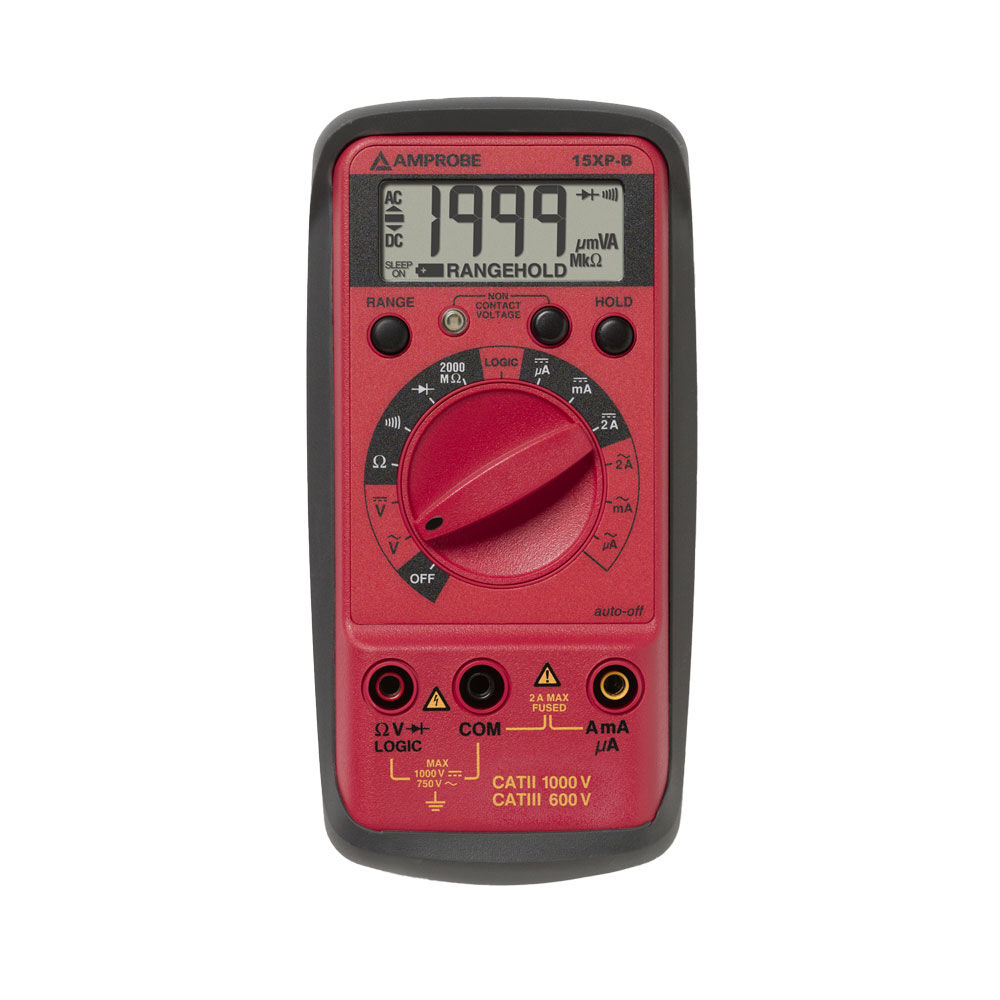 Amprobe 15XP-B Compact Dmm with NCV and Logic Test