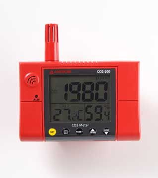 Amprobe CO2-200 CO2 Wall-Mounted Meter