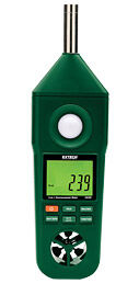 Extech EN300 Hygro-Thermo-Anemometer- Light-Sound Meter