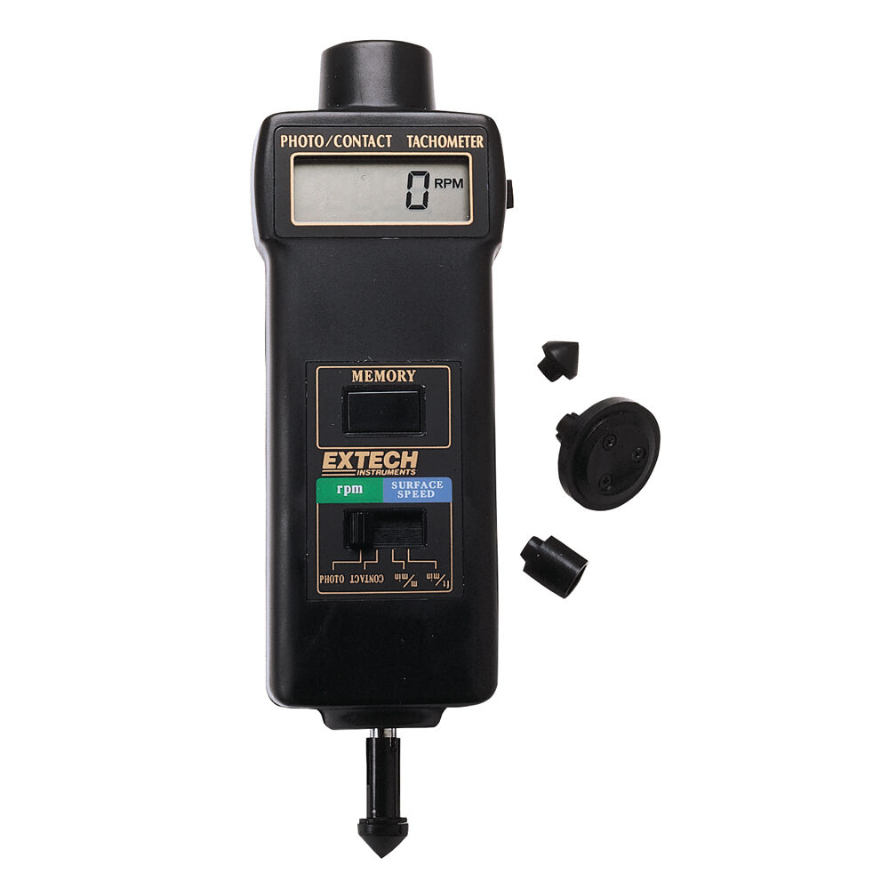 Extech 461895 Combination Contact/Photo Tachometer