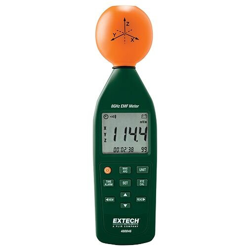 Extech 480846 8GHz RF Electromagnetic Field Strength Meter