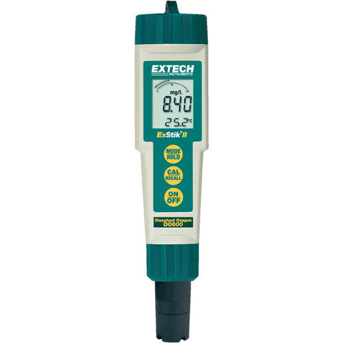 Extech DO600 Waterproof ExStik II Dissolved Oxygen Meter