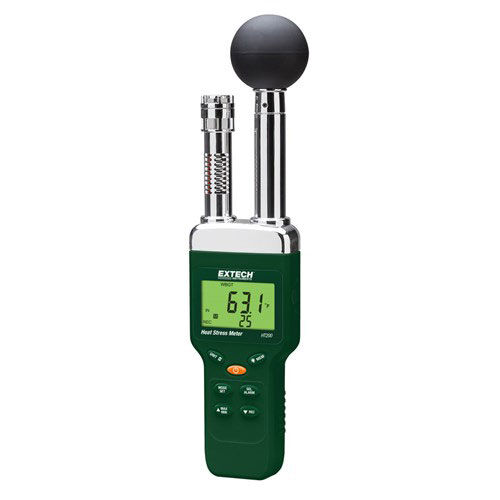 Extech HT200 Heat Stress WGBT Meter Determines Heat Stress Levels