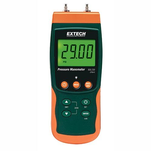 Extech SDL720 29psi Differential Pressure Manometer and Datalogger