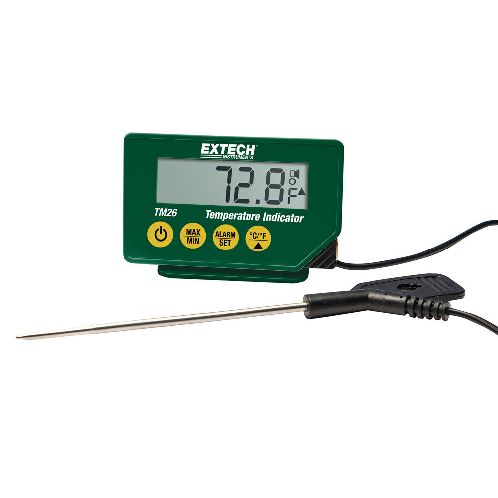 Extech TM26 NSF Waterproof Food Thermometer with Stainless Probe