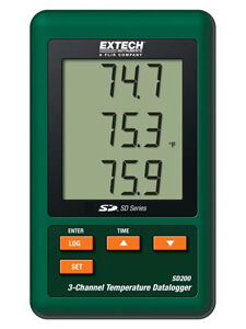 Extech SD200 3-Channel Temperature Datalogger