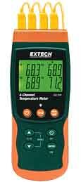 Extech SDL200 4-Channel Datalogging Thermometer