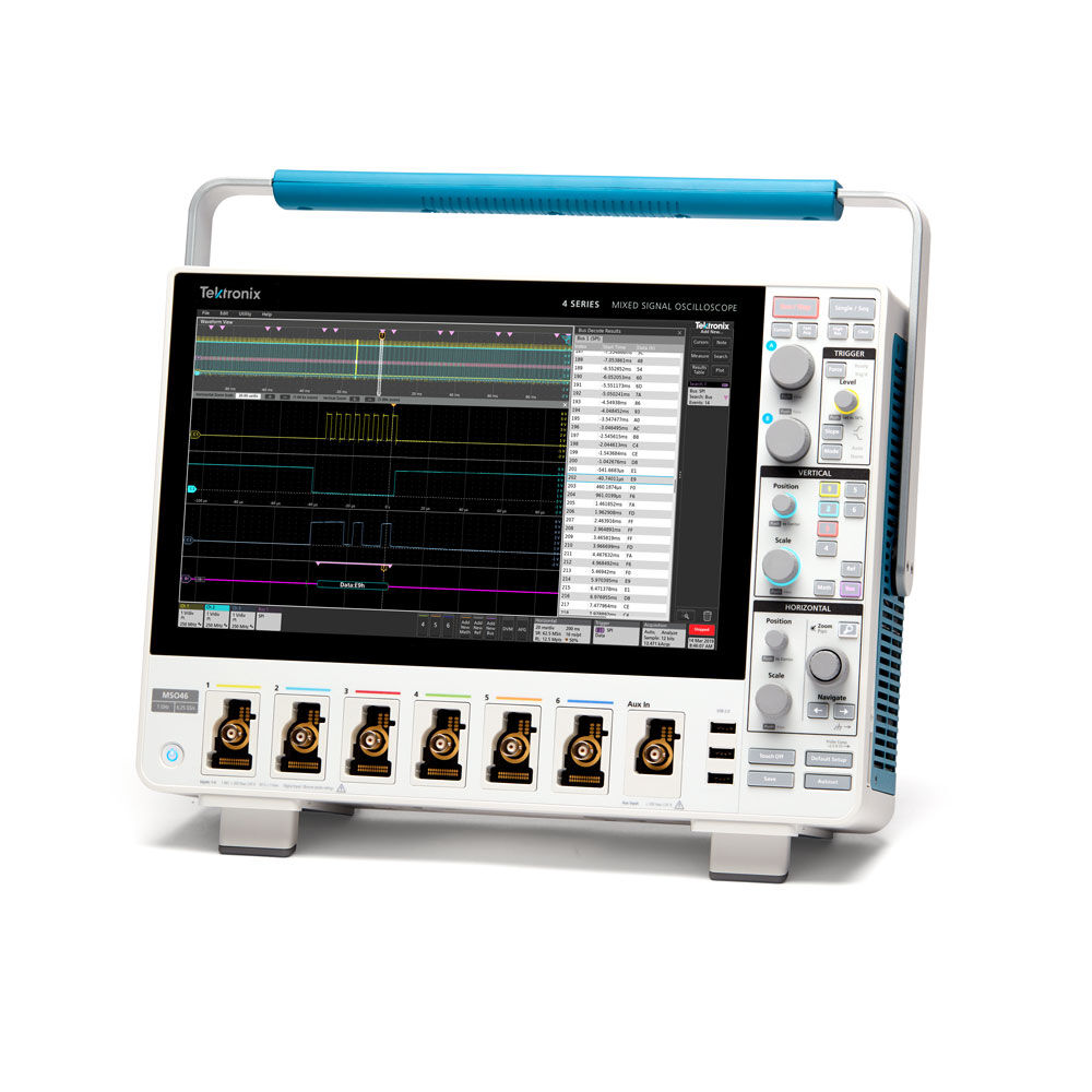 Tektronix MSO44B-4-BW-200 4 Series Mixed Signal Oscilloscope, 200 MHz, 4 Channel