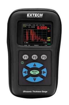 Extech TKG250 Color Waveform Ultrasonic Thickness Gauge/Datalogger