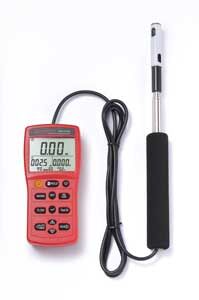 Amprobe TMA-21HW Hot Wire Anemometer, - 4 to 140F, 0.0-100 % Humidity
