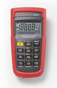 Amprobe TMD-56 Multilogger Thermometer, K, J, T, E, R, S, N, 0.05 %, USB