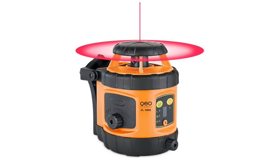 Máy laser xoay 400 m FL 190A – Geo-Fennel