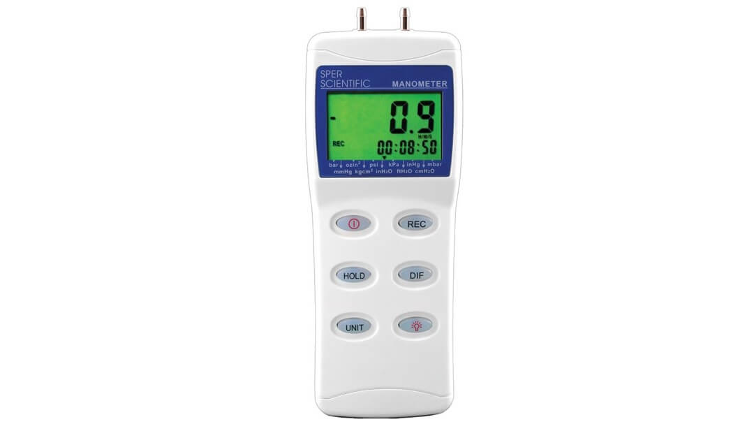 Đồng hồ đo chênh lệch áp suất 30 PSI 840082 – Sper Scientific