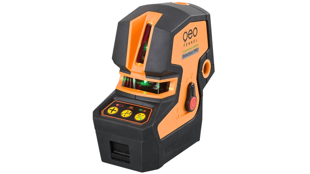Máy cân bằng laser ngoài trời CrossPointer5 Green – Geo-Fennel
