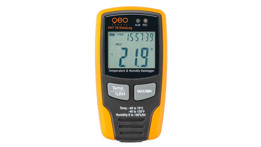 Nhiệt ẩm kế tự ghi FHT 70 Datalog – Geo-Fennel