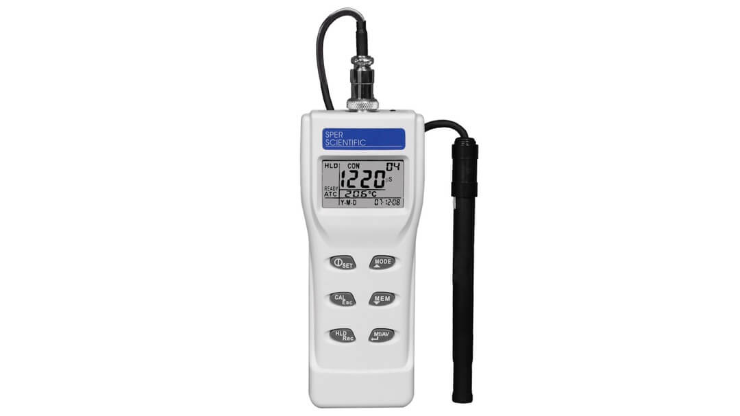 Máy đo độ dẫn điện, độ mặn, TDS 850038 – Sper Scientific