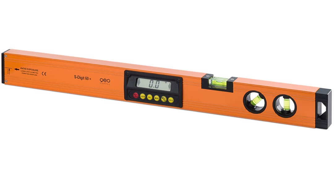 Thước thủy laser, nam châm 600mm S-Digit 60+ – Geo-Fennel